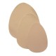BYE BRA BREAST LIFT PADS + 3 PAIRS OF SATIN NIPPLE COVERS - BEIGE SIZE D-F