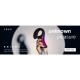 LELO  ENIGMA DUAL STIMULATION SONIC MASSAGER DEEP ROSE