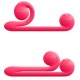 Вибратор SNAIL VIBE MULTIACTION VIBRATOR - PINK