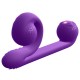 Вибратор SNAIL VIBE MULTIACTION VIBRATOR - PURPLE