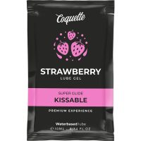 COQUETTE WATERBASED KISSABLE STRAWBERRY LUBE GEL 10 ML