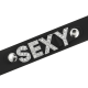 COQUETTE HAND CRAFTED CHOKER VEGAN LEATHER  - SEXY