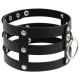 COQUETTE HAND CRAFTED CHOKER VEGAN LEATHER  - FETISH