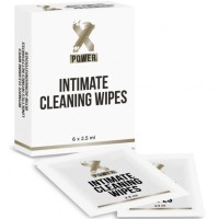XPOWER INTIMATE CLEANING WIPES 6 UNITS