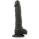 COCK MILLER HARNESS + SILICONE DENSITY ARTICULABLE COCKSIL - BLACK 18 CM