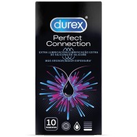DUREX PERFECT CONNECTION SILICONE EXTRA LUBRIFICATION 10 UNITS