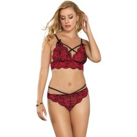 SUBBLIME TWO PIECES SET LACE TOP AND PANTI