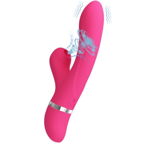 Вибратор PRETTY LOVE WILLOW SUCTION RABBIT VIBRATOR