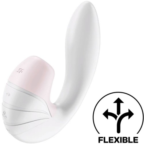 SATISFYER SUNRAY STIMULATOR & VIBRATION - WHITE