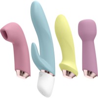 Вибратор SATISFYER MARVELOUS FOUR - VIBRATOR & AIR PULSE SET