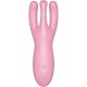 Вибратор SATISFYER THREESOME 4 VIBRATOR - PINK