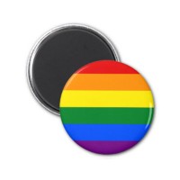 PRIDE - LGBT FLAG MAGNET