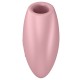 Вибратор SATISFYER CUTIE HEART STIMULATOR & VIBRATOR - PINK