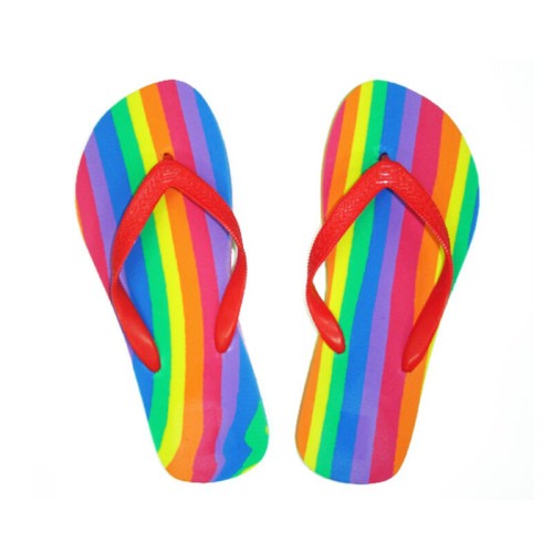 PRIDE - LGBT FLAG FLIP FLOPS 42-43 EUR