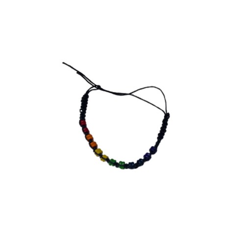 PRIDE - LGBT FLAG BEADED BRACELET