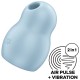 Вибратор SATISFYER PRO TO GO 1 DOUBLE AIR PULSE STIMULATOR & VIBRATOR - BLUE