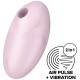 Вибратор SATISFYER VULVA LOVER 3 AIR PULSE STIMULATOR & VIBRATOR - PINK