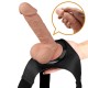 Дилдо PRETTY LOVE - HARNESS BRIEFS UNIVERSAL HARNESS WITH DILDO JERRY 21.8 CM NATURAL