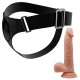 Дилдо PRETTY LOVE - HARNESS BRIEFS UNIVERSAL HARNESS WITH DILDO KEVIN 19 CM NATURAL