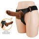 Дилдо PRETTY LOVE - HARNESS BRIEFS UNIVERSAL HARNESS WITH DILDO MICHEAL 20 CM BLACK