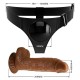 Дилдо PRETTY LOVE - HARNESS BRIEFS UNIVERSAL HARNESS WITH DILDO MICHEAL 20 CM BLACK