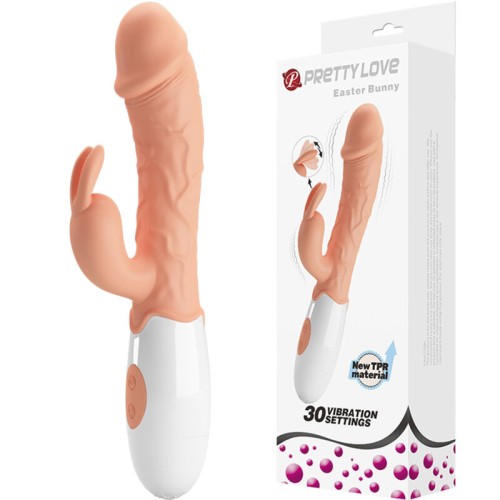 Вибратор PRETTY LOVE - EASTER BUNNY VIBRATOR WITH STIMULATOR