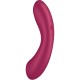 SATISFYER - CURVE TRINITY 1 AIR PULSE VIBRATION RED