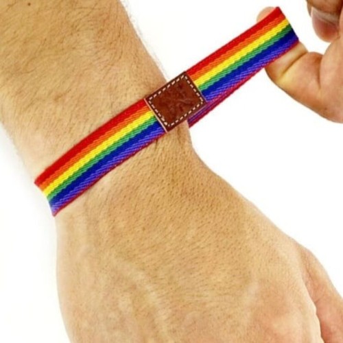 PRIDE - BOY RUBBER BRACELET LUXURY PRIDE