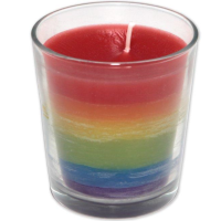 PRIDE - CANDLE CUP WITH LGBT FLAG
