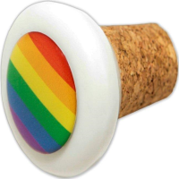 PRIDE - ROUND CORK CERAMIC STOPPER WITH LG