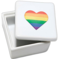 PRIDE - SQUARE SQUARE JEWELLERY BOX WITH L