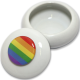 PRIDE - ROUND JEWELLERY BOX WITH LGBT FLAG