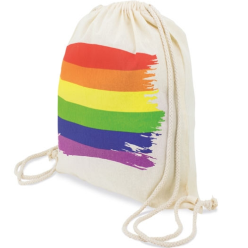 PRIDE - COTTON LGBT FLAG BACKPACK