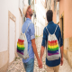 PRIDE - COTTON LGBT FLAG BACKPACK