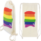 PRIDE - COTTON LGBT FLAG BACKPACK