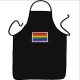 PRIDE - CHEF GOOD APRON WITH THE LGBT FLAG