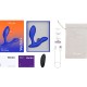 WE-VIBE - VECTOR+ VIBRATING PROSTATE MASSAGER ROYAL BLUE