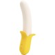 PRETTY LOVE - BANANA GEEK SUPER POWER 7 VIBRATION SETTINGS UP&DOWN SILICONE BLACK