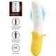 PRETTY LOVE - BANANA GEEK SUPER POWER 7 VIBRATION SETTINGS UP&DOWN SILICONE BLACK