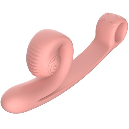 Вибратор SNAIL VIBE - CURVE VIBRATOR PEACH