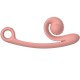 Вибратор SNAIL VIBE - CURVE VIBRATOR PEACH