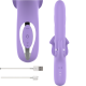 Вибратор INTENSE - BILLIE MULTIFUNCTION RECHARGEABLE VIBRATOR SUCTION & PULSING PURPLE