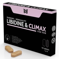 BLACKBULL BY SPARTAN™ - LIBIDINE & CLIMAX INCREASE L BIDO FOR WOMEN 10 C PSULAS