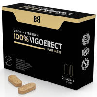 BLACKBULL BY SPARTAN™ - 100% VIGOERECT VIGOR + STRENGTH FOR MEN 20 TABLETS