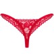 Бельо OBSESSIVE - LACELOVE THONG RED XS/S