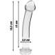 Дилдо NEBULA SERIES BY IBIZA™ - MODEL 11 DILDO BOROSILICATE GLASS 16 X 3 CM CLEAR