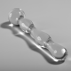 Дилдо NEBULA SERIES BY IBIZA™ - MODEL 13 DILDO BOROSILICATE GLASS 18 X 3.5 CM CLEAR