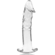 Дилдо NEBULA SERIES BY IBIZA™ - MODEL 19 DILDO BOROSILICATE GLASS 18.5 X 4 CM CLEAR