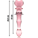 Дилдо NEBULA SERIES BY IBIZA™ - MODEL 21 DILDO BOROSILICATE GLASS 20.5 X 3.5 CM PINK