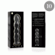 Дилдо NEBULA SERIES BY IBIZA™ - MODEL 10 DILDO BOROSILICATE GLASS 16.5 X 3.5 CM CLEAR